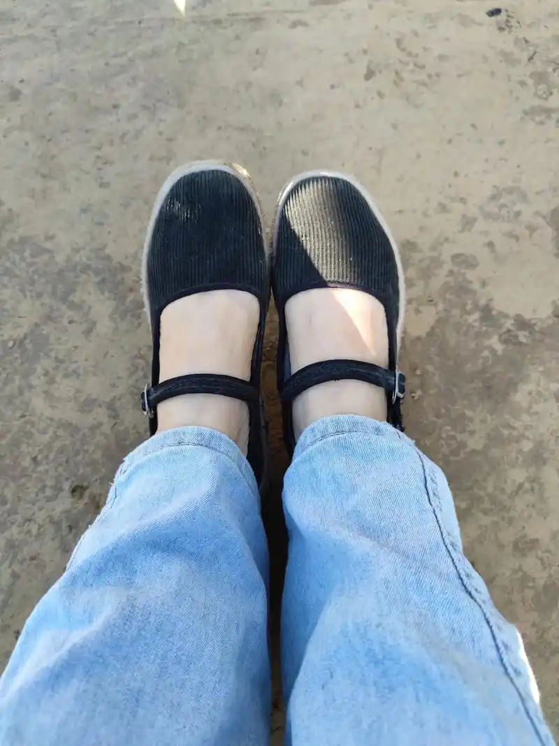 手工布鞋舒适透气#原生态乡村生活  - 抖音