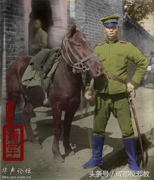 清末满清新军制服