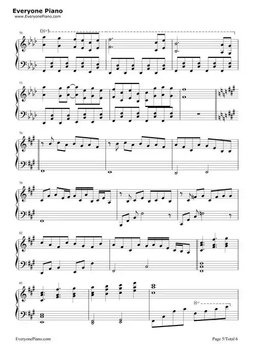 幽雅に咲かせ 墨染の桜 ～ border of life钢琴谱-东方project-简谱网