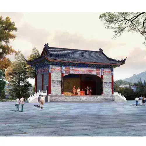 浙江戏台设计公司 西藏戏台设计公司 古韵园林 山东戏台设计