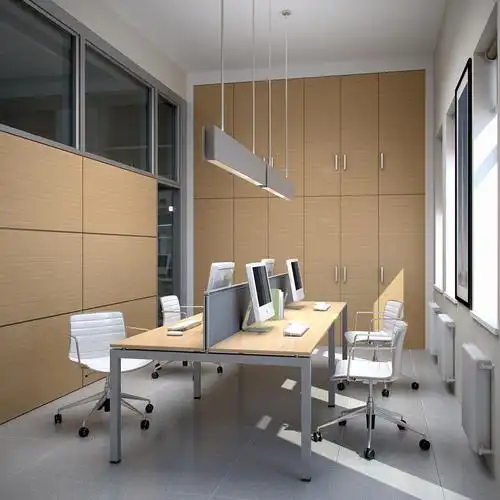 办公室室内场景3d模型