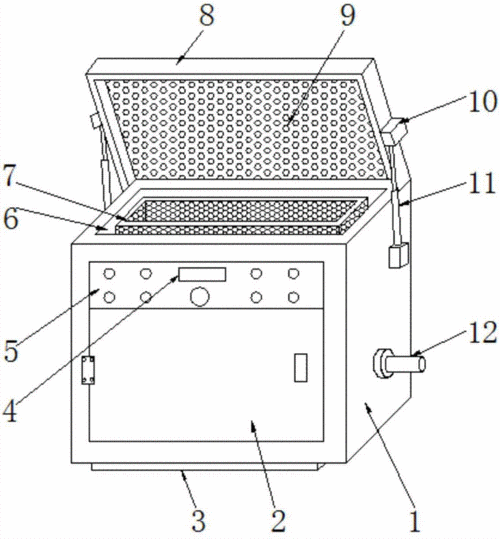 一种立式超声波清洗机的制作方法