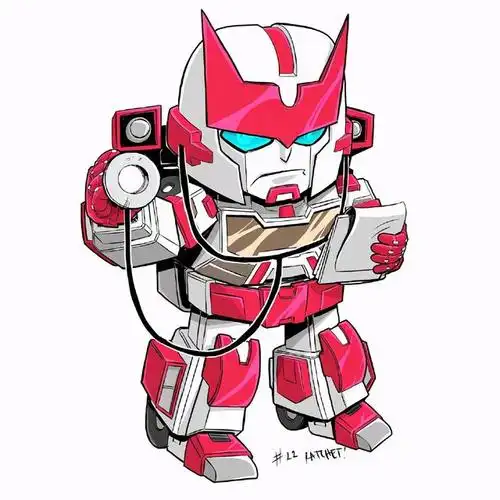 q版《变形金刚》角色插画,哪张最可爱呢?