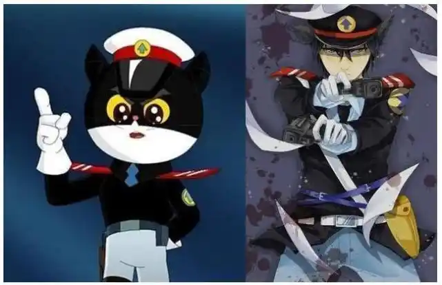 最后一个可是最为经典的一个猫咪角色呢,那就是黑猫警长了,说起来猫