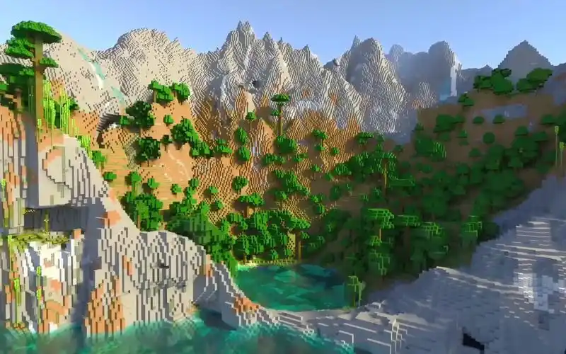 mc中的那些自然美景