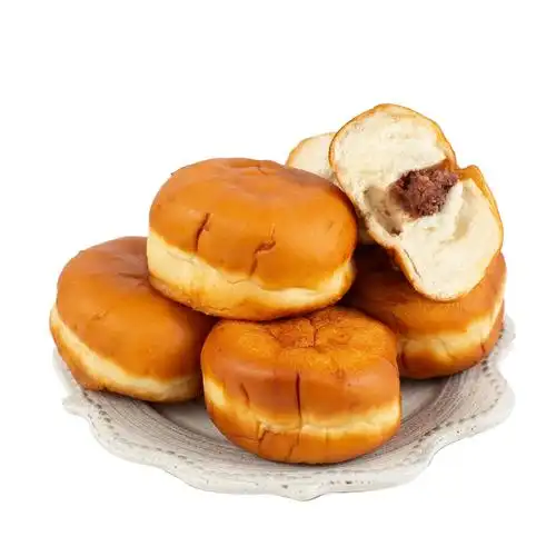 内蒙现春食品东北老式汉堡豆沙夹心松软面包传统中式糕点