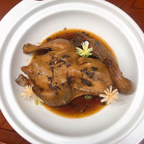 梅菜蒸鸭700g整鸭酒店饭店餐饮半成品肉类宴席半成品肉类