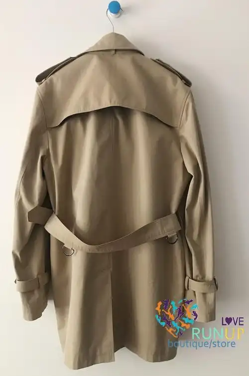 日本三阳代购burblacklabel合作折扣扣款黑标风衣