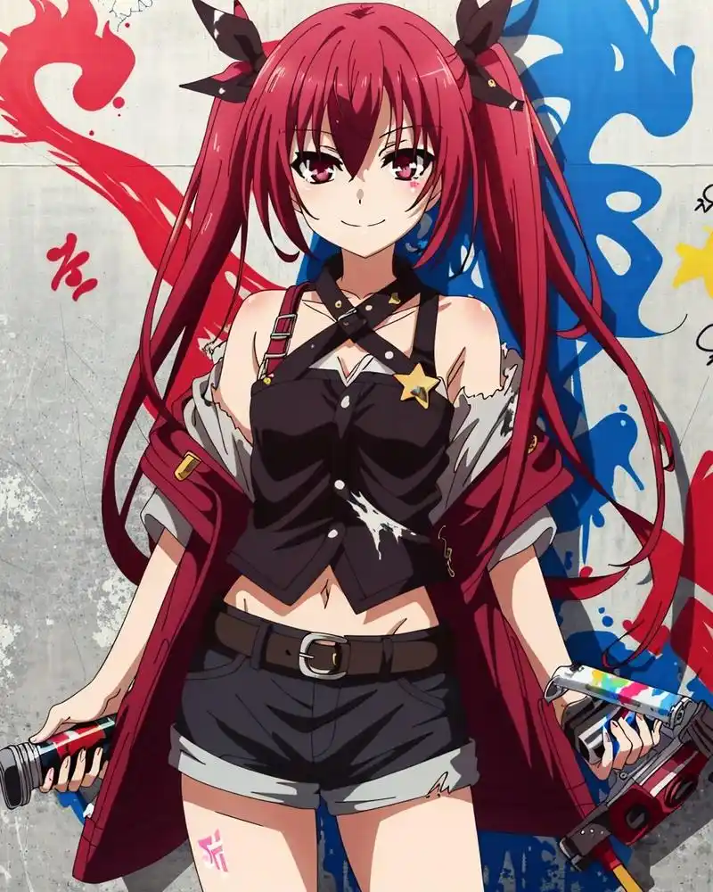 五河琴里:出自动漫《约会大作战》#约会大作战# #五河琴里