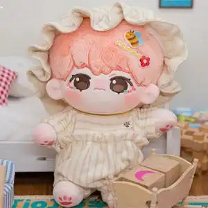 20cm防弹少年团玩偶bangtan毛绒v金泰亨娃娃公仔裸娃生日礼物现货