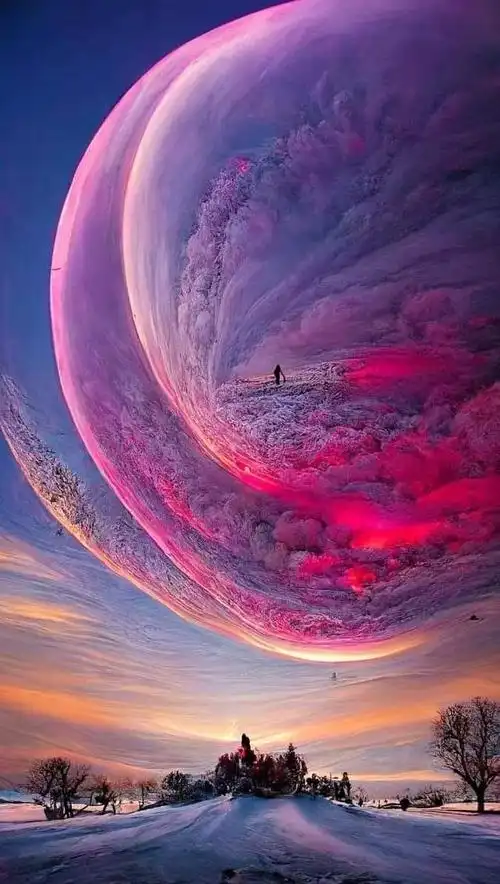 梦幻星空,如同一幅绚丽的画卷,展现着梦幻的神秘与壮丽.