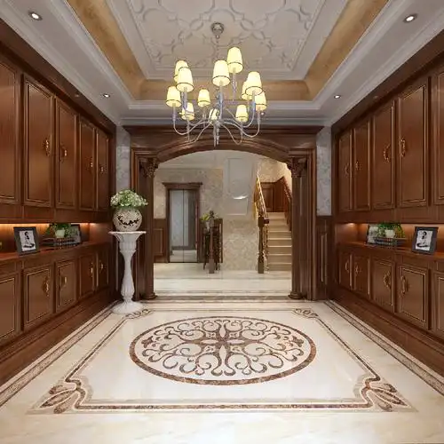 550㎡美式经典别墅豪宅装修案例_效果图_土巴兔装修网