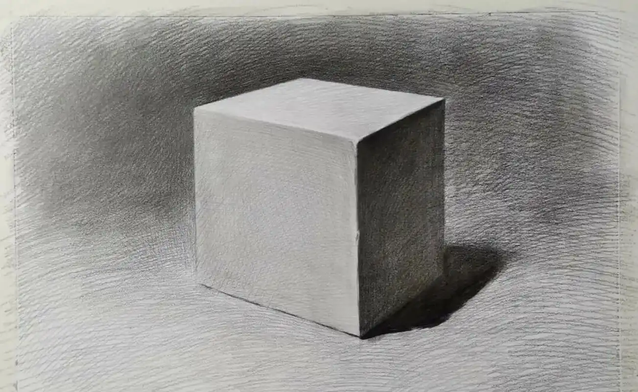 知识点目标: 了解正方体造型明暗. 2.