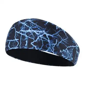 freescope运动健身头带吸汗跑步个性头巾弹力导汗发带瑜伽篮球护额束