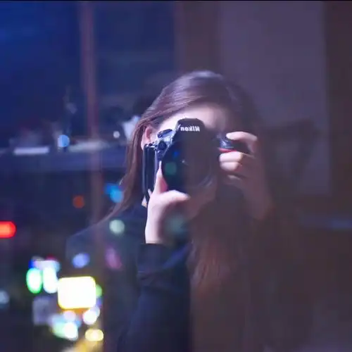 我和镜头的故事|摄影师专用头像|女生头像2034期