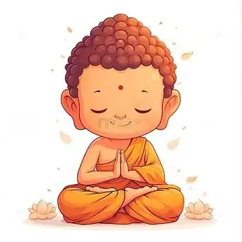 卡通手绘药师琉璃如来jpg一尊金佛aipng佛教佛祖山中佛像png南无本师