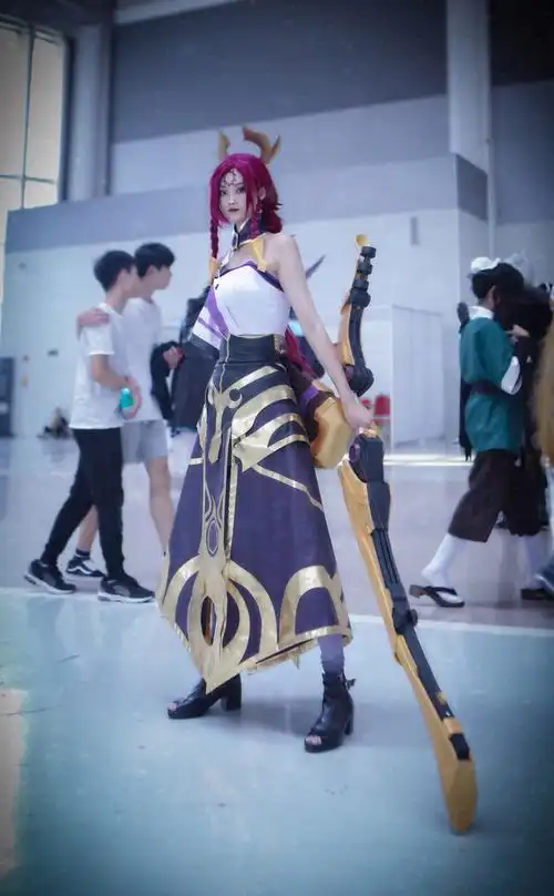 cos场照王者荣耀伽罗伽罗破魔之箭