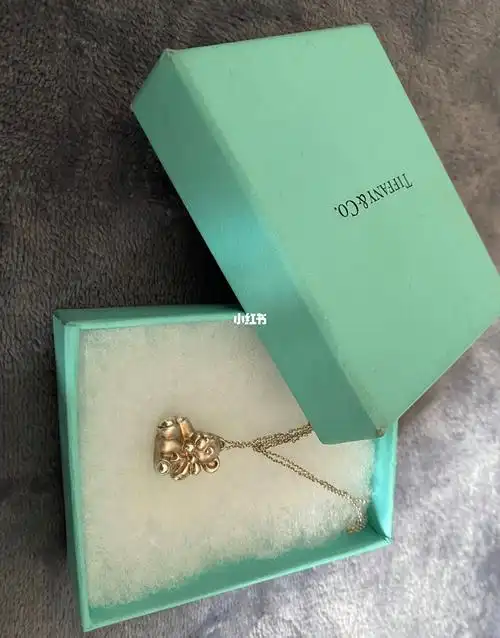 蒂芙尼小熊项链  只佩戴过一次  几乎全新  无发票 柜台可清洗