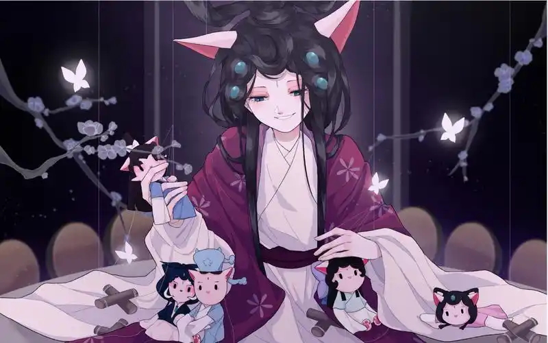 【京剧猫】玩偶 绘画过程