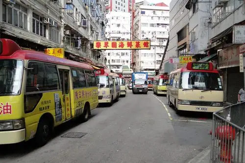 (yee on street) public light bus terminus  所属行政分区  观塘区