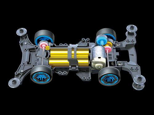 原装田宫tamiya驱车vz底盘elegritter敞篷方程式跑车四驱车零配件