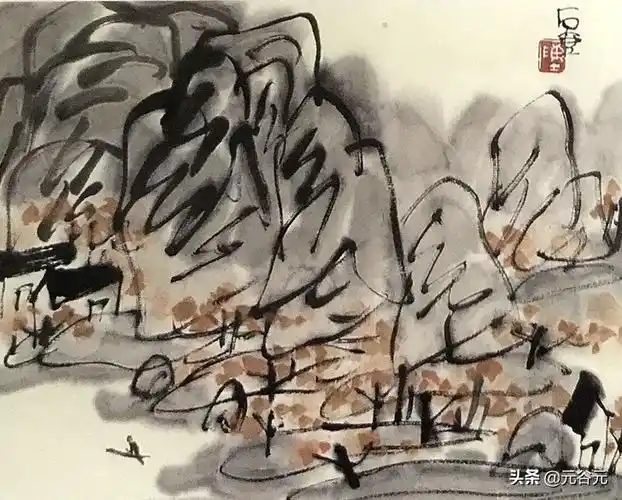 苗重安,许钦松,石壶,张彦,庞泰嵩国画山水