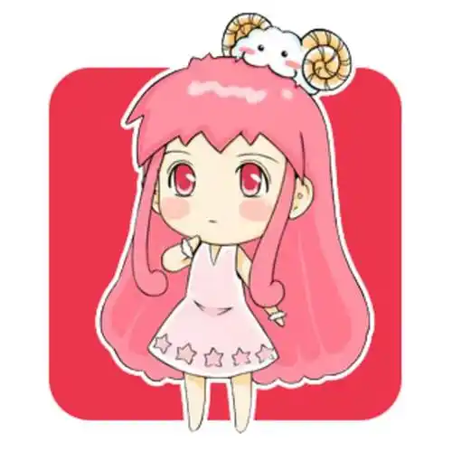 白羊座动漫卡通图片