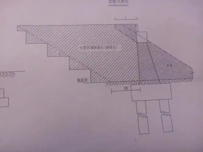 222 0.15350.222 0.15这一段的高程是平的还是跟着路基坡度走的.