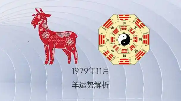 1979年羊年11月出生的人是什么命财运事业运势如何