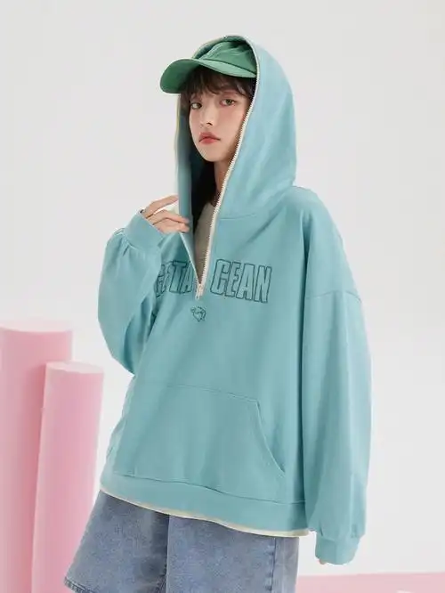 小众设计感单品上身秒变时髦精的连帽卫衣