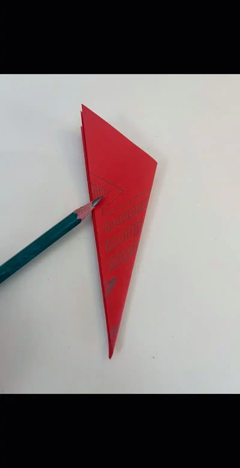 简单好看的窗花剪纸八折团花剪纸|教程.#手工 #非遗文化 # - 抖音