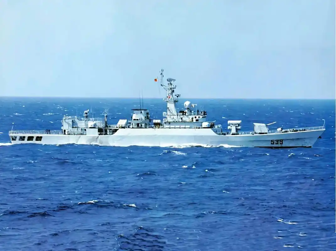 国产053h2g型江卫级i型导弹护卫舰首舰——安庆舰 - 抖音