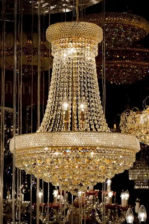 水晶吊灯设计模板素材