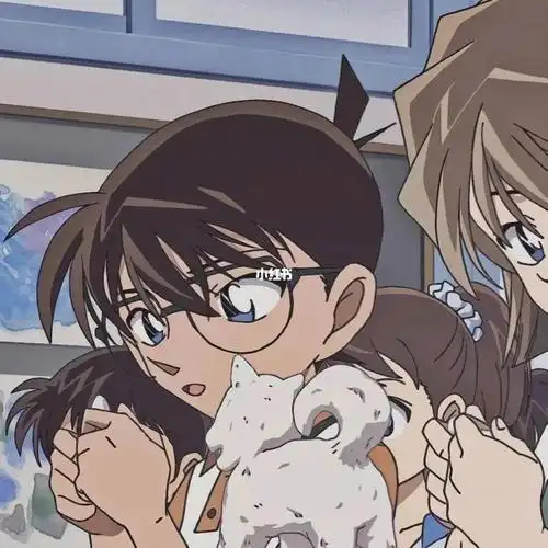 柯南头像答应的柯哀双人头像这不就来了吗