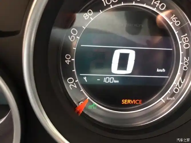 问下service灯亮的问题