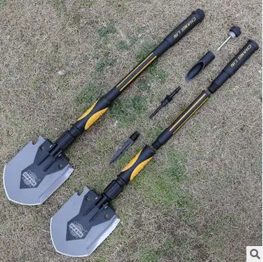 昌林1603户外万能铲铁锹折叠野营铲德国多功能工兵铲子钓鱼铲军锹