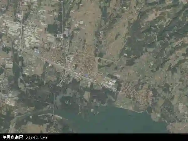 中国山东省淄博市沂源县鲁村镇地图(卫星地图)