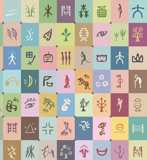 甲骨文挂图_周边_小象汉字