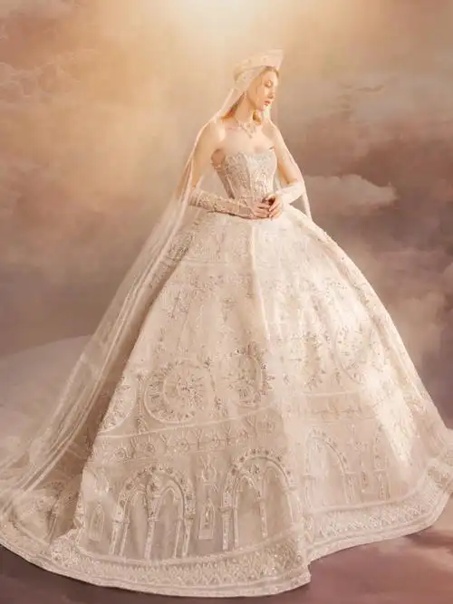 天堂圣光theatelier星月系列高定婚纱76