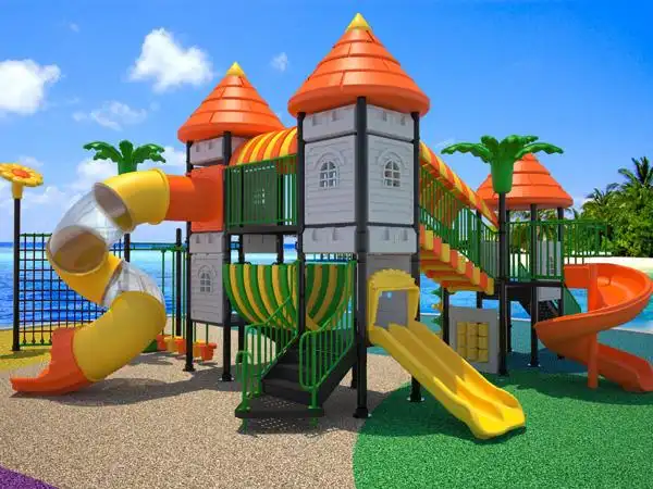 户外室内等休闲场所【生产周期】:7-15天;【产品颜色】:可根儿童滑梯