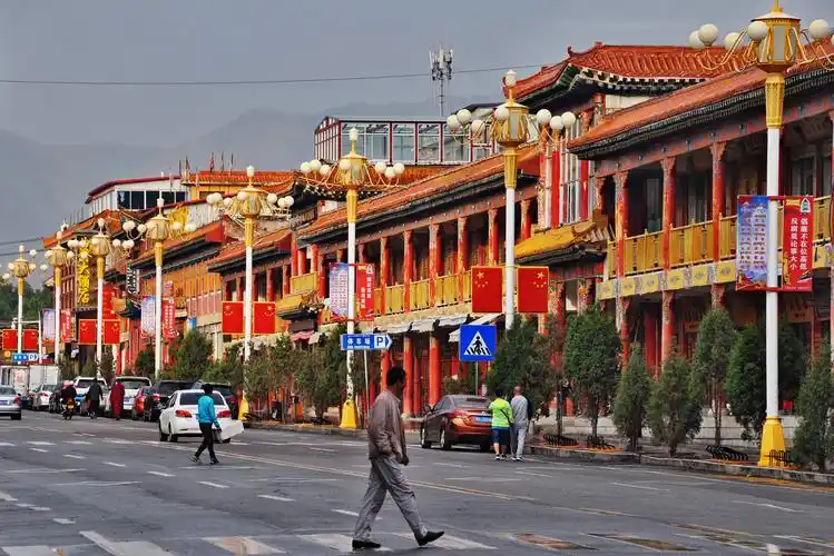 标题:夏河县城印象随拍