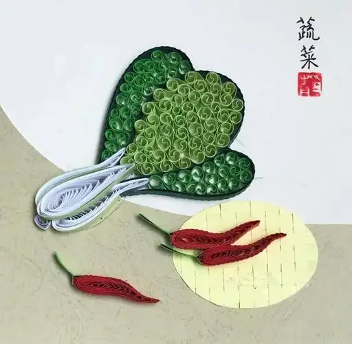 作品专辑湖北省襄阳市老年大学衍纸画班作品集