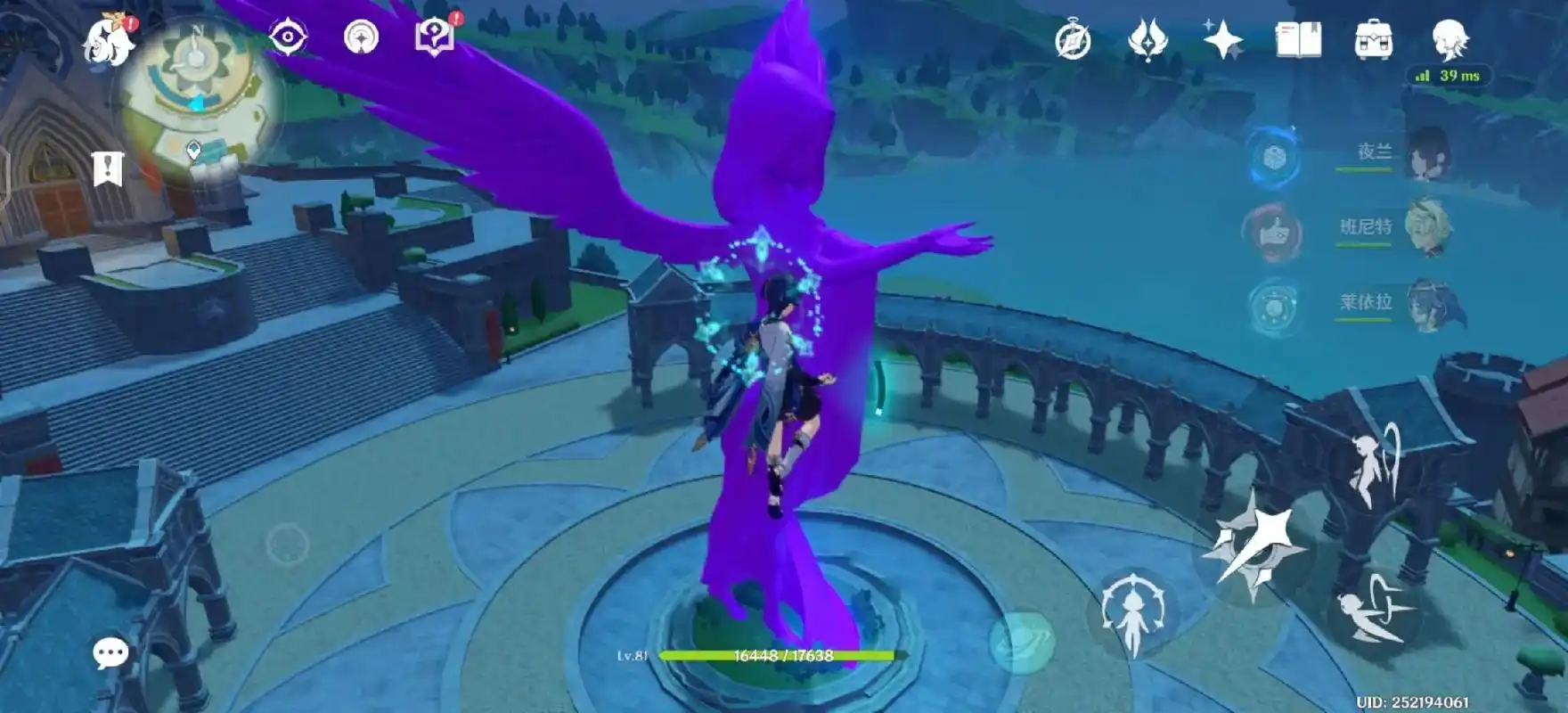 #原神全网唯一一个紫色七天神像 - 抖音