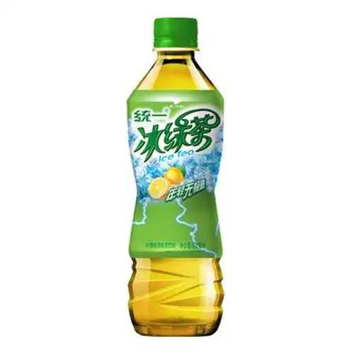 统一 年轻无极限 冰绿茶 柠檬味调味茶饮料 500ml