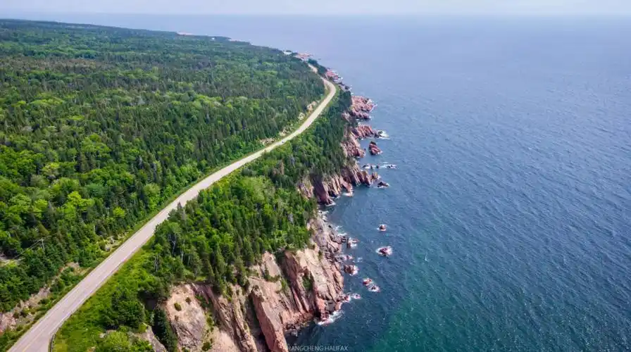 感叹大自然鬼斧神工72航拍capebreton33