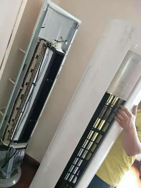 美的midea大3匹冷暖全直流变频圆柱式空调柜机1级能效 家用静音智行