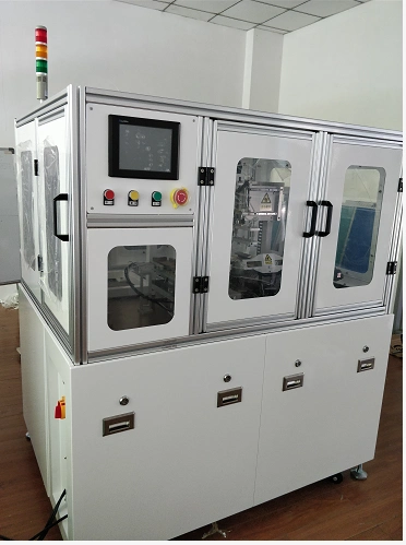 qfn全自动撕膜机用于半导体qfn高温型leadframe保护膜剥离工序.