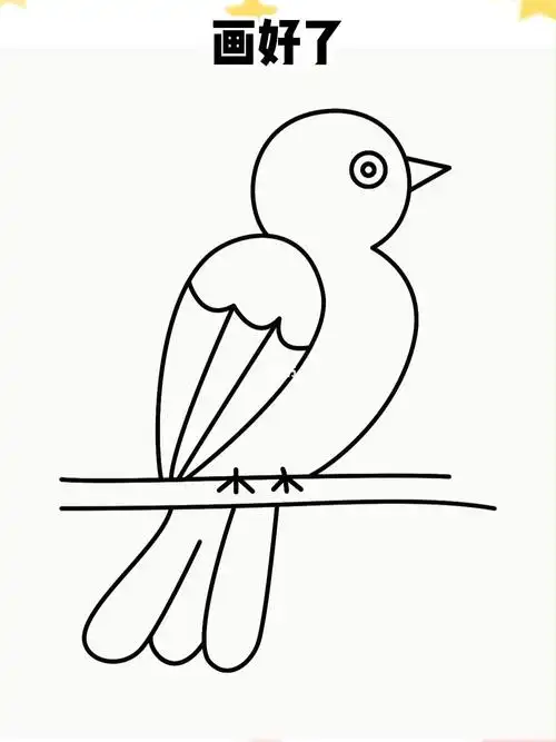 小鸟简笔画