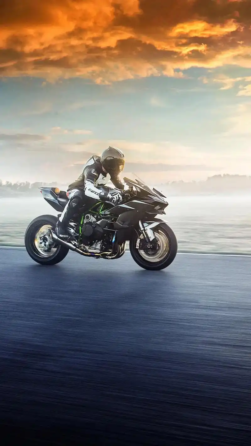 川崎h2 ,#送你一张壁纸 ,川崎h2壁纸点赞收藏吧不然下 - 抖音