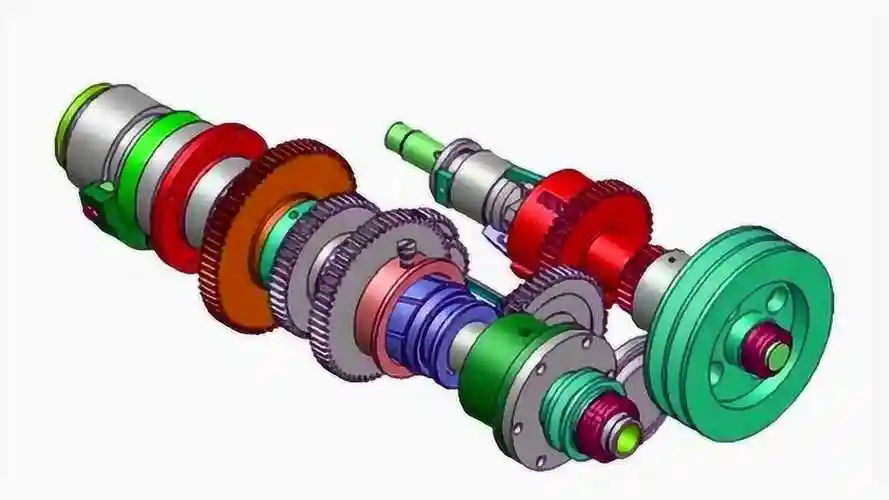 定轴齿轮传动机构,设计直观,动画一看就明白!